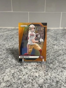 2024 Prizm Football - George Kittle Orange Parallel /249 - Bild 1 von 2