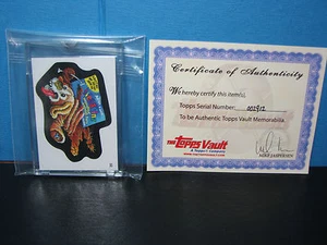 Webskinz 2011 Topps Wacky Packages 1/1 Blank Back COA - Picture 1 of 3