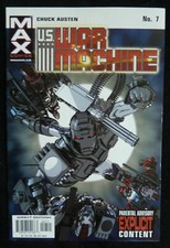 US War Machine #7 - 1st Printing - Max Marvel Comics - December 2001 VF- 7.5