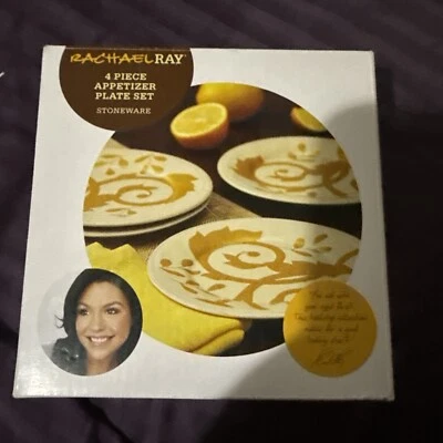 Rachael Ray 4 Pcs Appetizer Plate Set - Image 1 of 4