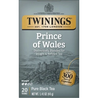 Twinings Prince of Wales Pure Black Tea - 20 tea bags - Image 1 of 4