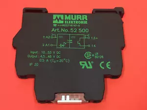 Elettronica MURR - P/N: 52-500 - Relè optoaccoppiatore - Foto 1 di 3