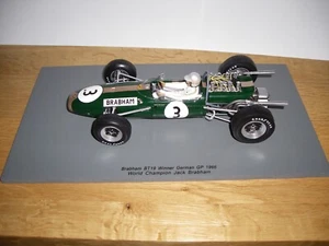 Spark 1/18 F1 Brabham BT19, Jack Brabham Campione del Mondo 1966, GP di Germania - Foto 1 di 18