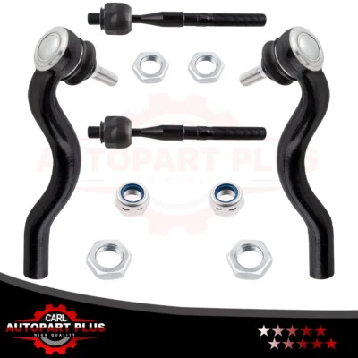 4Pcs Front Inner & Outer Tie Rods For Dodge Durango/Jeep Grand Cherokee 11-15 - Image 1 of 4