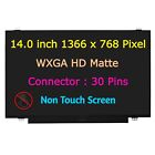 14.0&quot; DELL KX2MW 0KX2MW LED LCD WXGA HD Matte Razor Screen Display 30 Pin UK