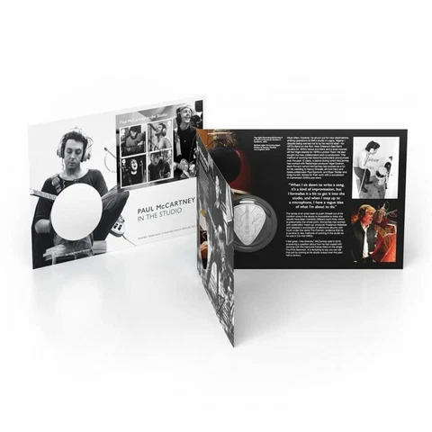 Royal Mail - Paul McCartney - In studio - Silver Medal Cover Cover