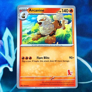 Pokémon TCG Arcanine My First Battle Deck Charmander Stamped Promo NM/M - Picture 1 of 2