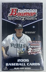 2006 Bowman Draft Picks & Prospects Baseball Hobby Box Sealed Kershaw RC Year