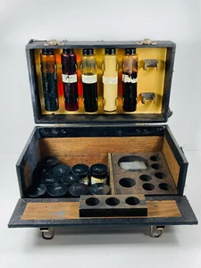 Kit de viaje vintage de muestra de lubricante de gas y aceite Hydrotex vendedor - Imagen 1 de 11