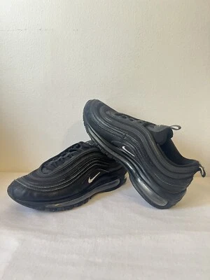 Nike Air Max 97 Talla 6y Zapatos Triple Negro Tenis 921522-011 Foto 1 de 4