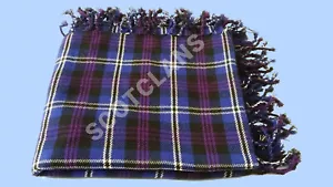 ST Scottish Fly Plaid 48 x 48 HERITAGE OF SCOTLAND Acrylic Wool/Highland Kilt - Picture 1 of 3