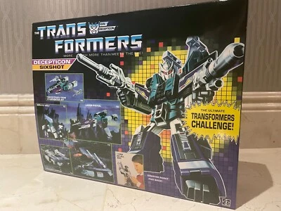 TRANSFORM G1 Reissue SIXSHOT Brand New Free Shipping - Image 1 of 4