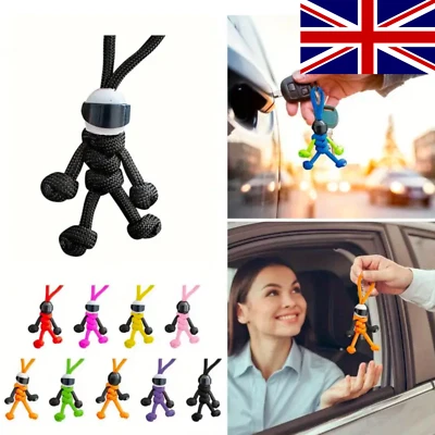 Biker Buddy Racer Buddy Handmade Paracord Keyring Car Keychain Motorbike Gift UK