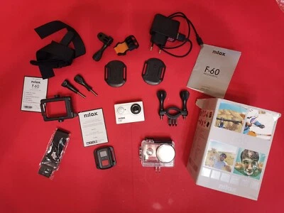 ACTION CAM NILOX F-60 RELOADED + Accessori e Selfie - Immagine 1 di 4