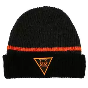 Tom Clancy's The Division 2 - Survivalist Symbol Beanie Hat (Black & Or - Picture 1 of 2