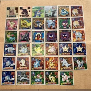 Pokemon Seal Legend Bulbasaur Vaporeon Ghost Nidoking Butterfree - Picture 1 of 7