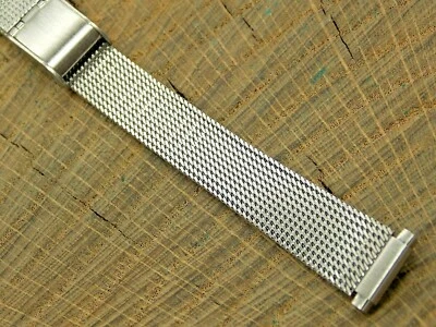 Vintage Town & Country NOS Unused Watch Band Sliding Clasp 10mm-14mm Stainless - Image 1 of 4