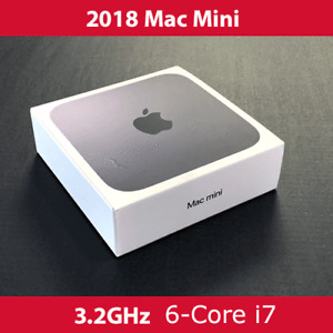 2018 Mac Mini | 3,2 GHz i7 6-CORE | 64GB RAM | 1TB PCIe SSD | 10G Ethernet