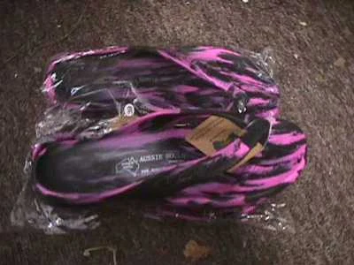 Chanclas suelas AUSSIE SOULS 44-11, púrpura fucsia-negro Foto 1 de 2