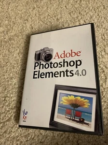 ADOBE PHOTOSHOP ELEMENTS 4.0 for PC Win XP See Pics - Picture 1 of 3