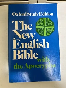 Oxford Studienausgabe Die neue englische Bibel mit den Apokryphen HB/DJ 1976 - Bild 1 von 8