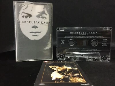 Michael Jackson Invincible Cassette Tape (Epic 2001) Thailand Release - Image 1 of 3