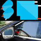 4x Car Rearview Mirror + Door window Anti Water Mist Film Rainproof Oval Film