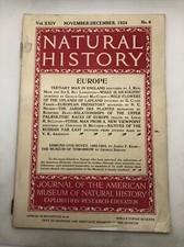 Natural History November-December, 1924