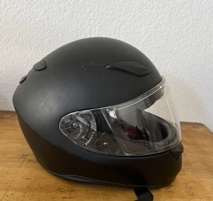 Shoei motorcycle helmet rf-1100 matte black full face XXL - Picture 1 of 8