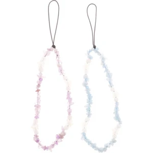 2 Pcs Straps Crystal Lanyard -lost Chain - Zdjęcie 1 z 12