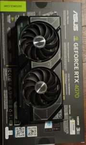 Asus Dual GeForce RTX 4070 12GB GDDR6X VRAM Graphics Card - (DUAL-RTX4070-12G) - Afbeelding 1 van 3