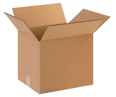 50 Pack Cardboard Mailer Packing Boxes 10x8x8 Corrugated Mailer Shipping Boxes - Image 1 of 4