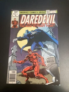 DAREDEVIL #158 (1979) *¡Llave 1er Frank Miller!* (FN/VF) ¡Súper brillante y colorido! - Imagen 1 de 13