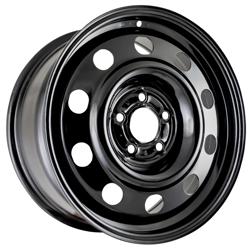 New 17x7.5 Painted Black Wheel fits 2007-2011 Ford Crown Victoria 560-03670 - Image 1 of 1