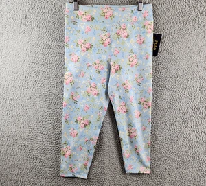 Polo Ralph Lauren Floral Performance Jersey Leggings Girls XL/16 Multi Pull On - Picture 1 of 14