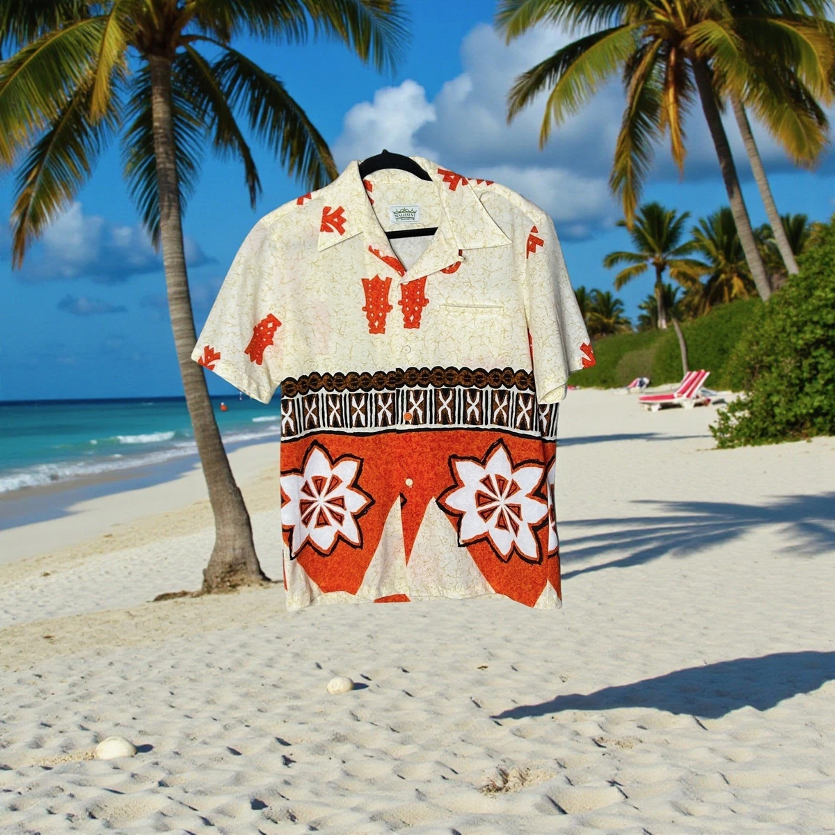 Malihini Hawaiian Casual Button-Down Shirts for Men for sale | eBay