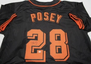 Buster Posey Signed Jersey San Francisco Giants PAAS COA Authenticity Guaranteed - Picture 1 of 2