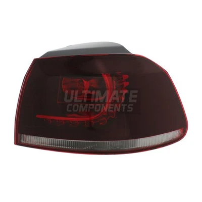 VW Golf Mk6 Type R Hatchback 2009-2013 LED Rear light Lamp Drivers Side Right - Image 1 of 4