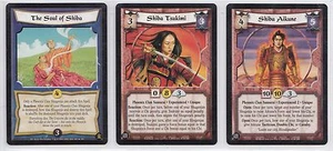 L5R - Lot of 3 cards - Rare - Legend of The Five Rings - Picture 1 of 1
