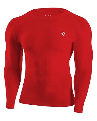 Long Sleeve Compression Shirts for Men UPF 50+ Men's Compression Shirts Runni... - Image 1 of 4