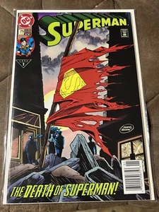 Superman Volume 2 Issue 75 The Death of Superman 1993 - Picture 1 of 2