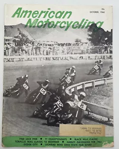 American Motorcycling Magazine Jack Pine Harley-Davidson for '61 October 1960 - Picture 1 of 12