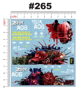 Zeon Water Slide Decal White Toner 1/24 - 1/28 RC Model Dicast Hot!!! #265 - Picture 1 of 5