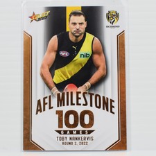 2023 Select AFL Footy Stars 100 Milestone Games Toby Nankervis Richmond Tigers