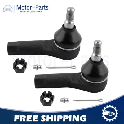 2pcs Front Outer Tie Rod End Links Fit for Mazda MPV 1989-1998 ES3454 - Image 1 of 4