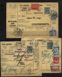 Tarjetas postales de entrega de Hungría 1916-20, una a Constantinopla - Imagen 1 de 1