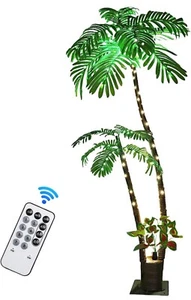6ft Lighted Palm Trees for Outside Patio - Picture 1 of 10
