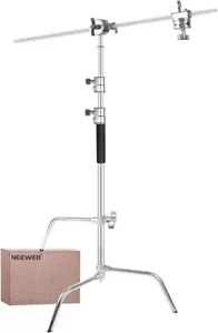 Heavy Duty Photography C Stand Light Tripod Base Height 309cm with 120cm Arm - Picture 1 of 8