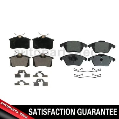 2x Juego de pastillas de freno de disco delanteras traseras Wagner para Volkswagen 2012~2018 Foto 1 de 4