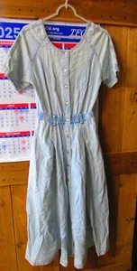 Jeanskleid von Togther, Größe Missy 4, langes Kleid - Bild 1 von 7